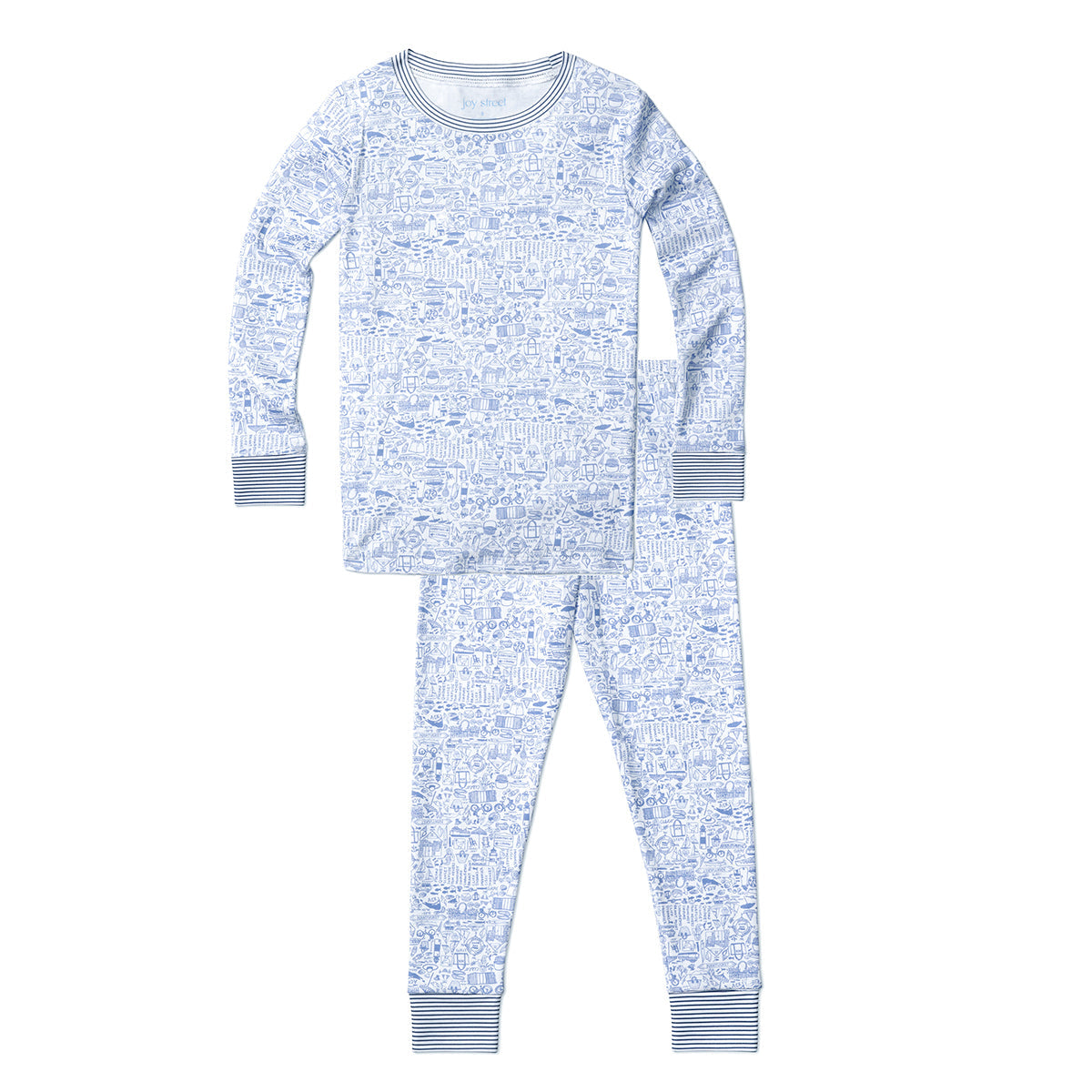 Joy Street Kids Nantucket Kids Pajamas, blue