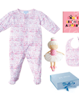 ballet baby gift set joy street with ballerina doll alimorse snap onesie bib dance book