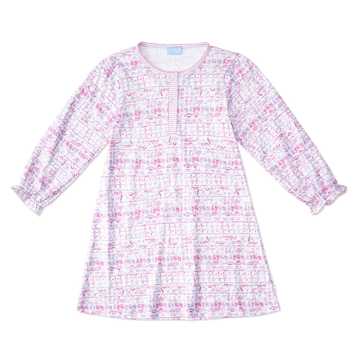 Joy Street Kids Girls Lounge Dress, Pink 