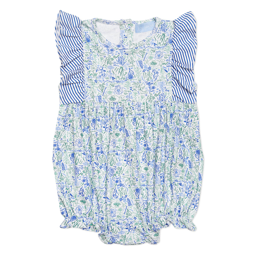 Birth Flowers Ruffle Bubble