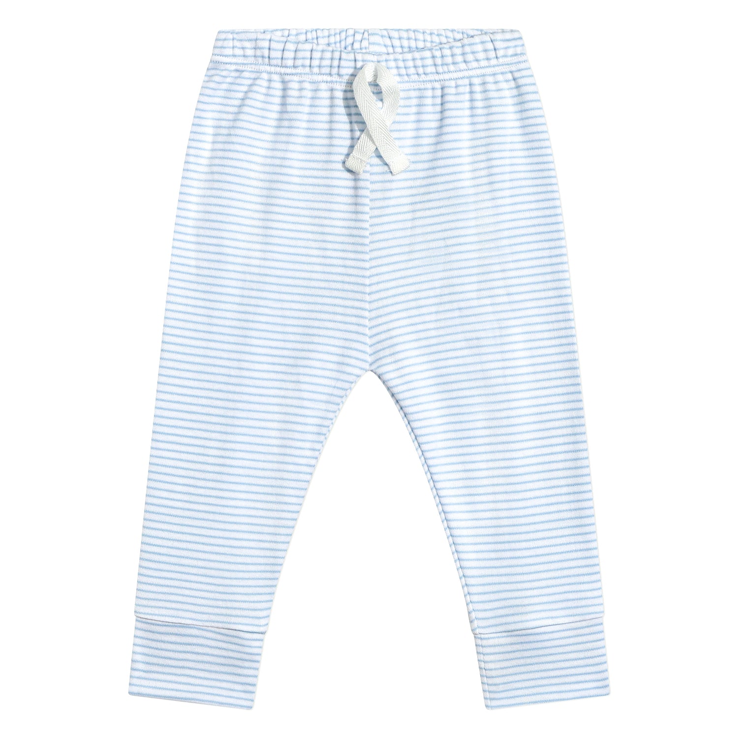Harbor Stripe Baby Pant in Light Blue