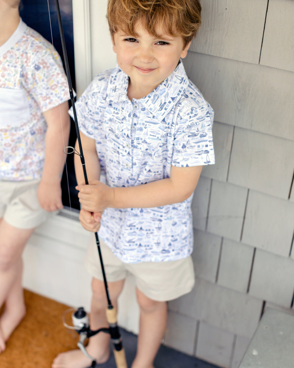 Joy Street Boat Boys Polo Shirt