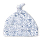 Joy Street Kids Boston Print Baby Hat, blue