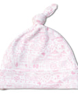 Joy Street Kids Boston Print Hat, pink