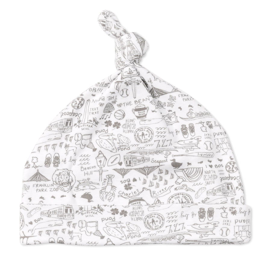 Boston Knotted Baby Hat