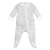 Joy Street Kids Boston Baby Gray Zip Onesie