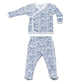 Blue Boston Layette Set