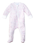 Joy Street Kids Boston Zip Onesie, Pink