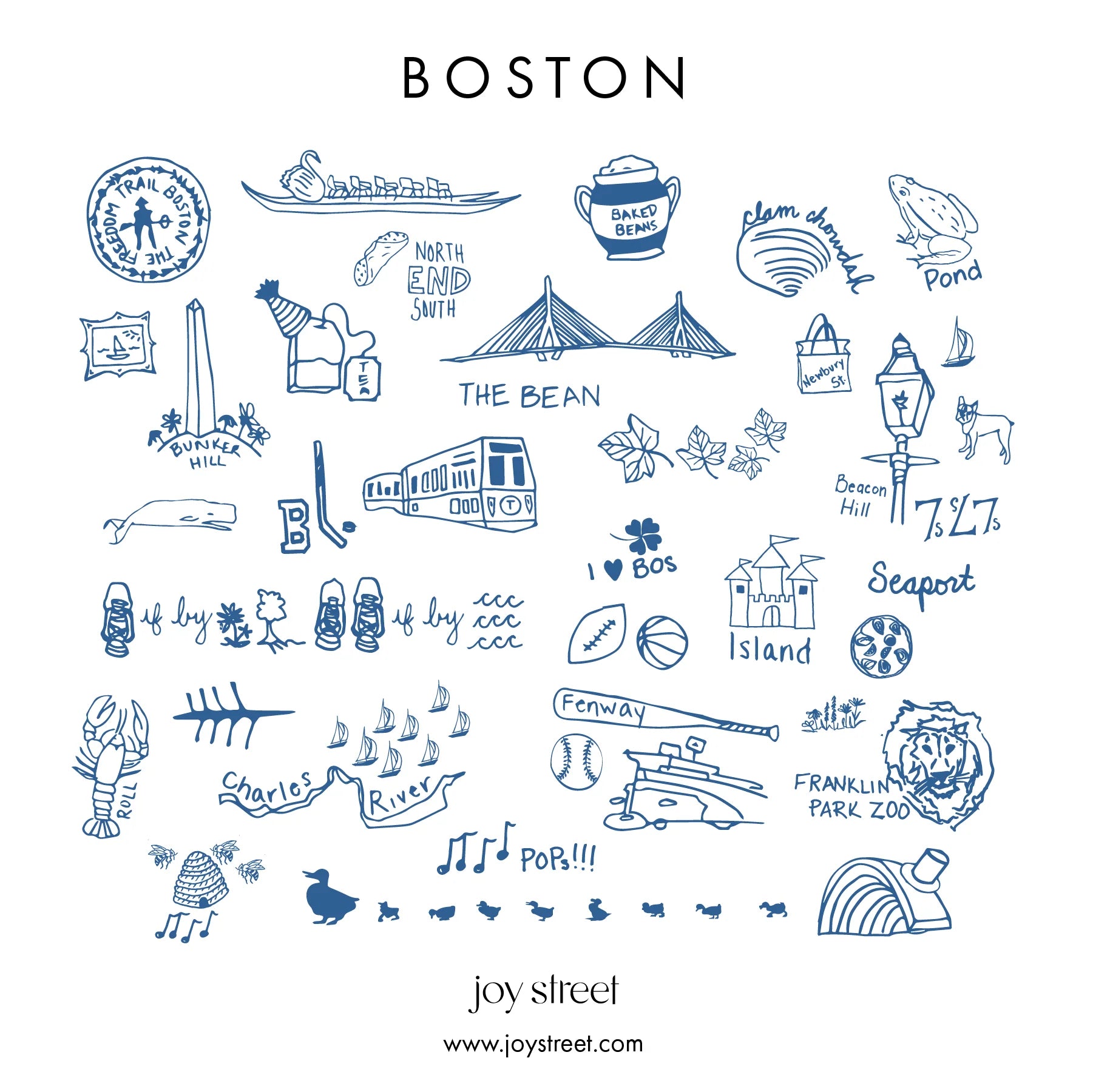 Boston Tapered Zip Pouch