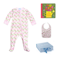 Pink Hydrangeas Baby Gift Set