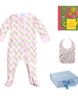 Pink Hydrangeas Baby Gift Set