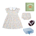 Football Sally Dress Baby Gift Bundle