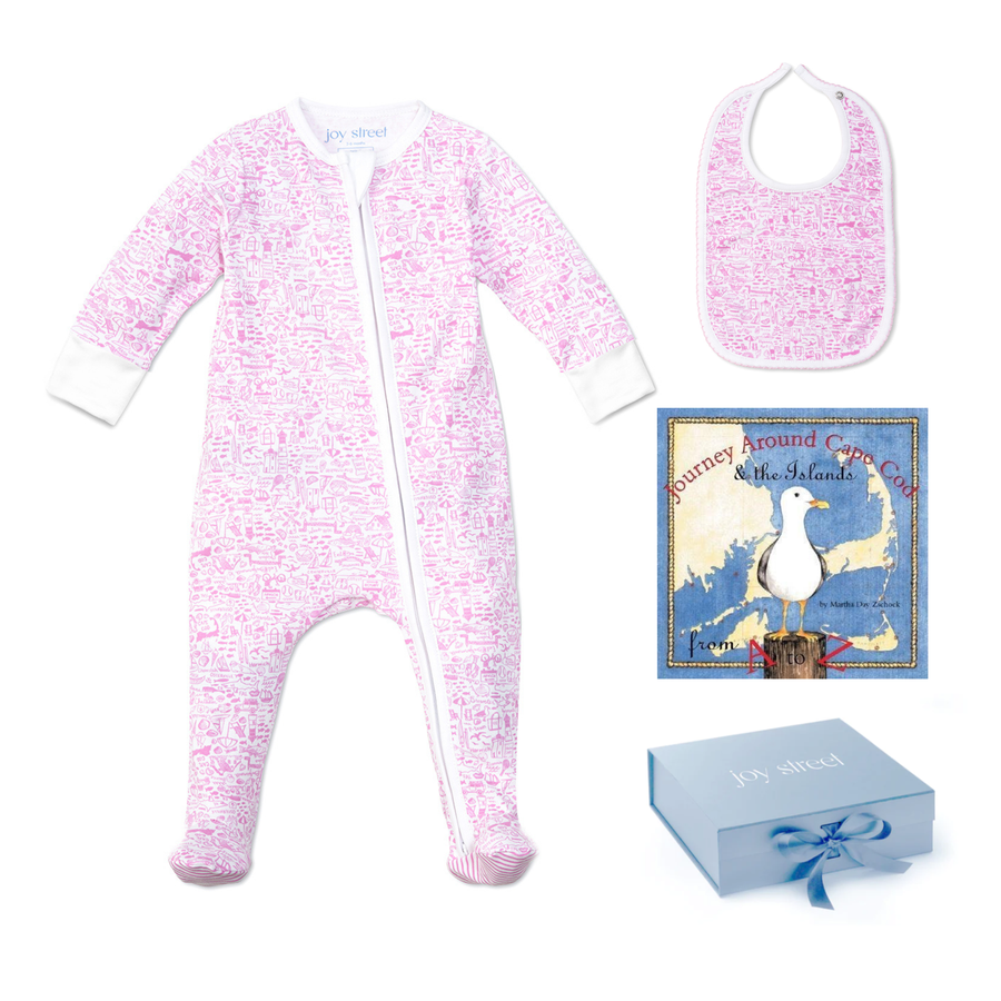 Cape Cod Pink Baby Gift Bundle