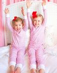 Sailor Hearts Two Piece Kids Pajamas