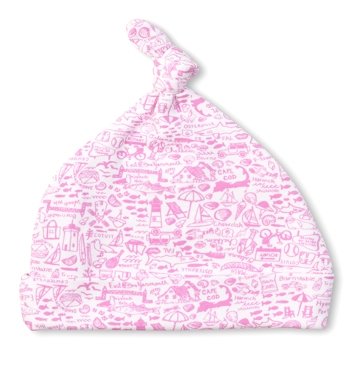 Joy Street Kids Cape Cod Baby Hat, Pink