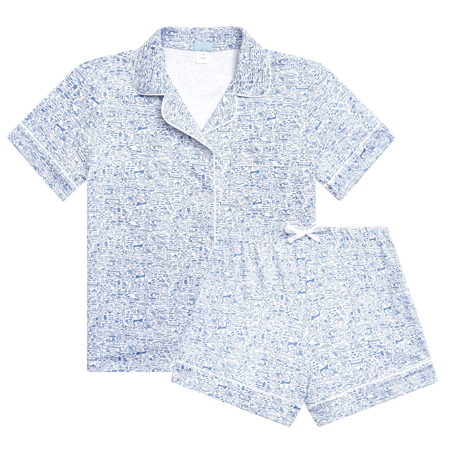 Cape Cod Women's Short Pajama Set | Joy Street