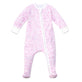 Joy Street Cape Cod Zip Baby Onesie, Pink