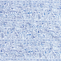 Joy Street Cape Cod Print, Blue