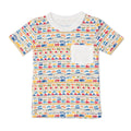 Cars & Trucks Kid's Pocket Tee Shirt