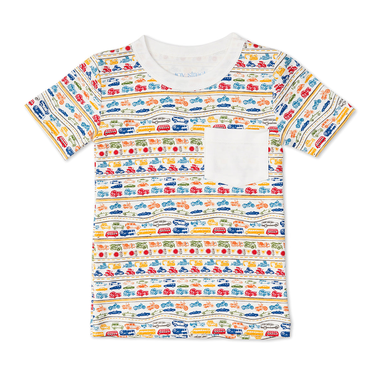 Joy Street Kids Cars & Trucks Boy's Tee Shirt