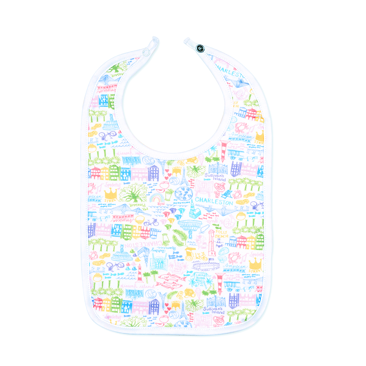 Charleston Baby Baby Bib