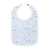 Joy Street Kids Chicago print baby bib, blue