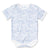 Blue Chicago Short Sleeve Baby Body Suit