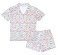Lobster Bake Women’s Button Front Short Pajama Set