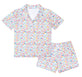 Lobster Bake Women’s Button Front Short Pajama Set