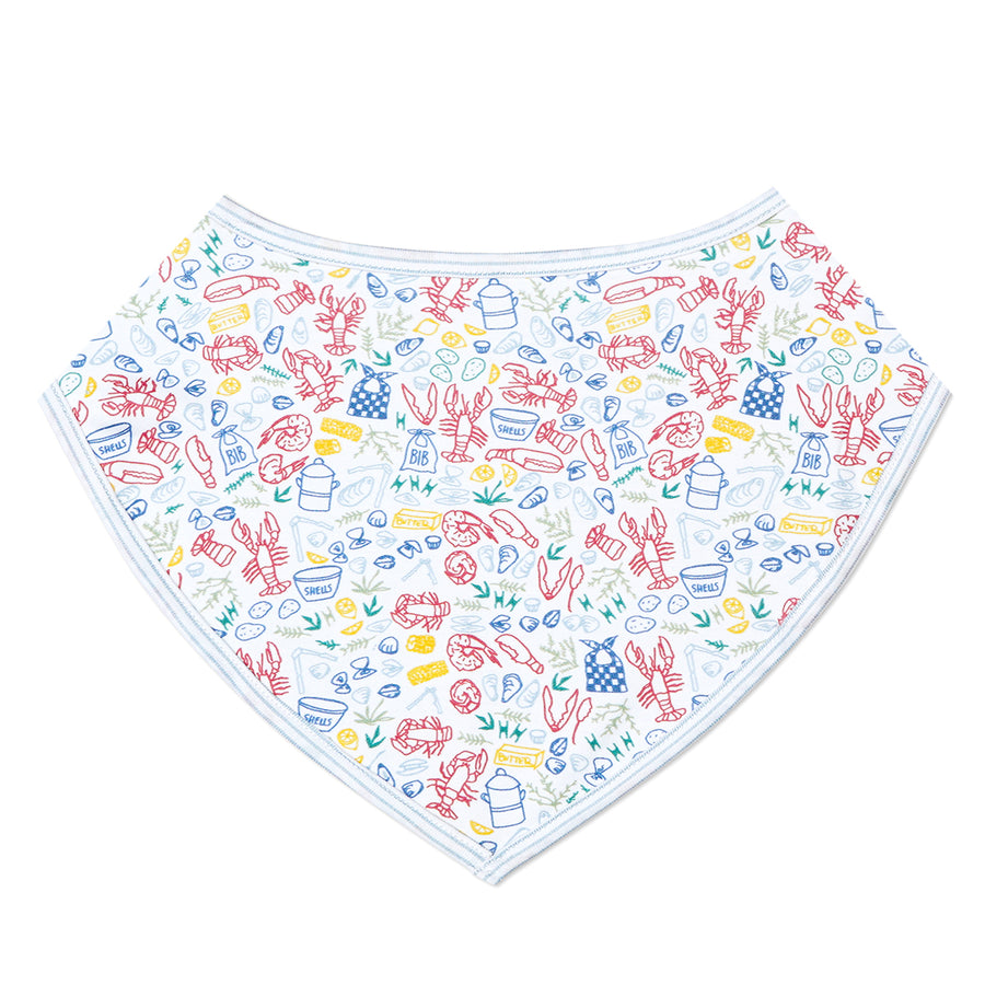 Lobster Bake Baby Bandana Bib