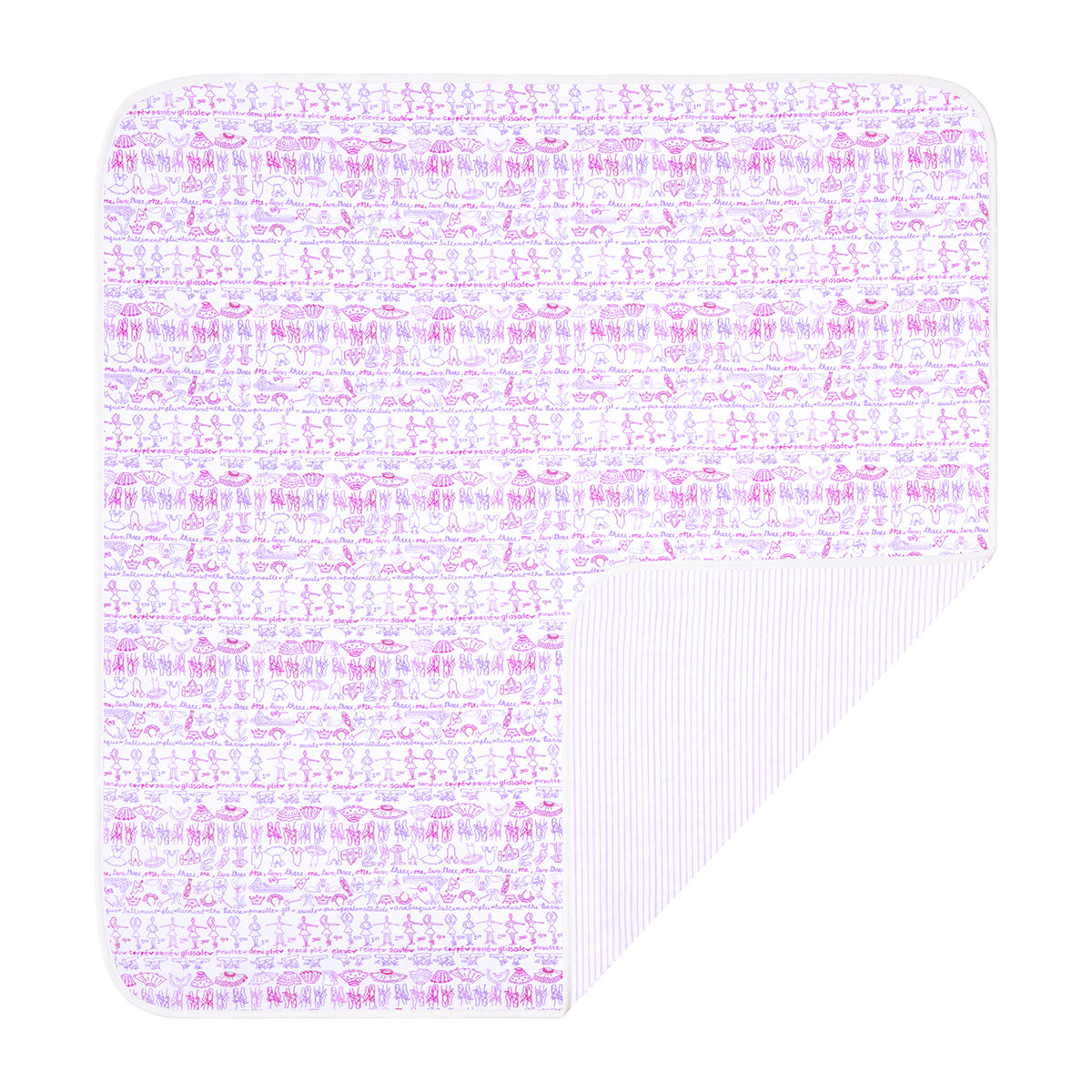 Joy Street Kids Ballet Baby Blanket, pink