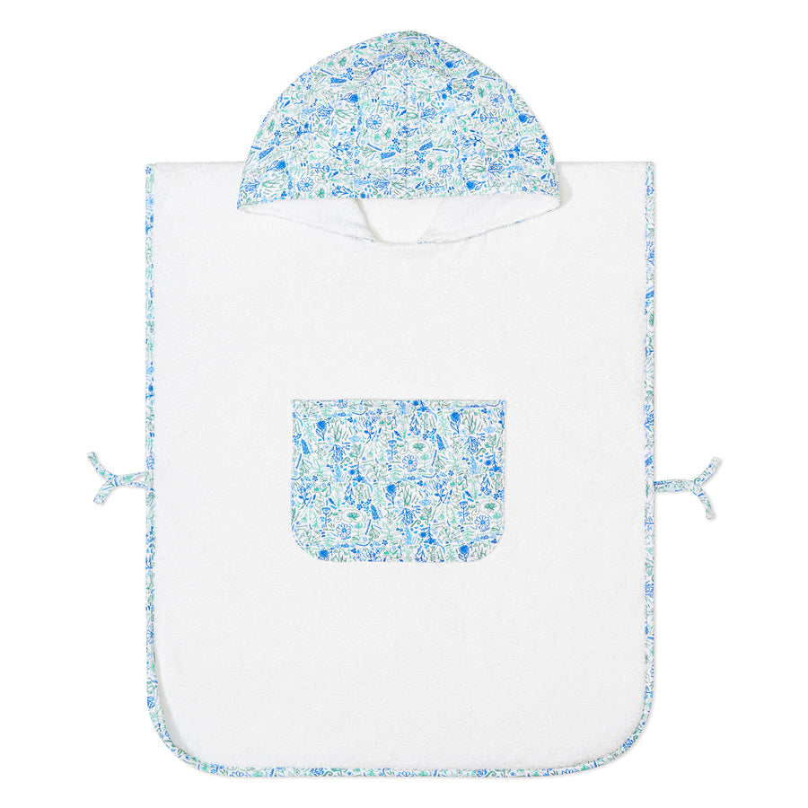 Birth Flowers Hooded Towel