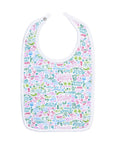 joy street palm beach round baby bib