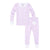Joy Street Kids Chicago print pajamas, pink