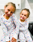 Cape Cod Two Piece Kids Pajamas.