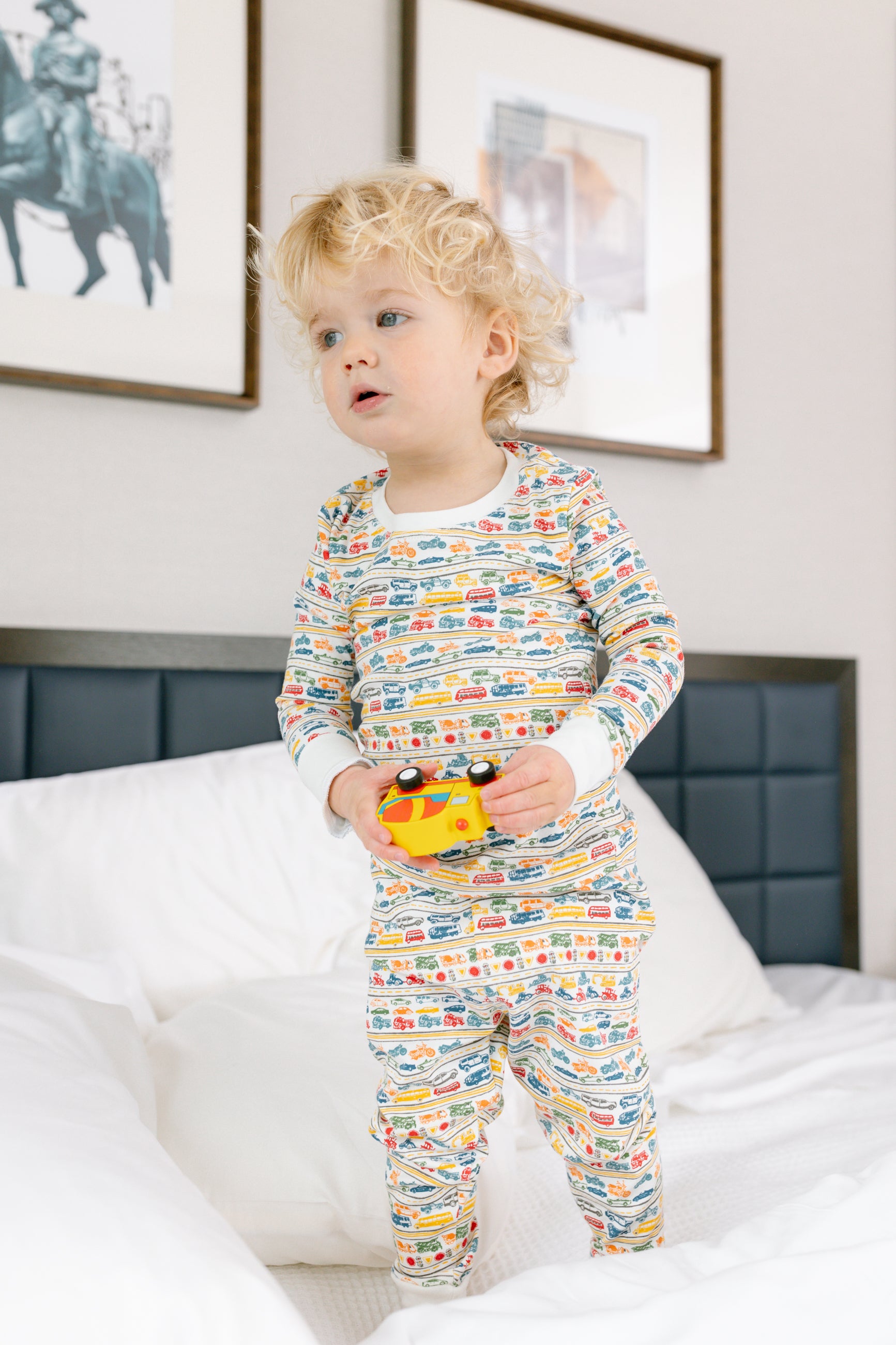 Cars &amp; Trucks two piece pj