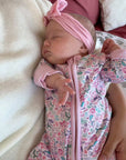 Mermaids Zip Baby Onesie