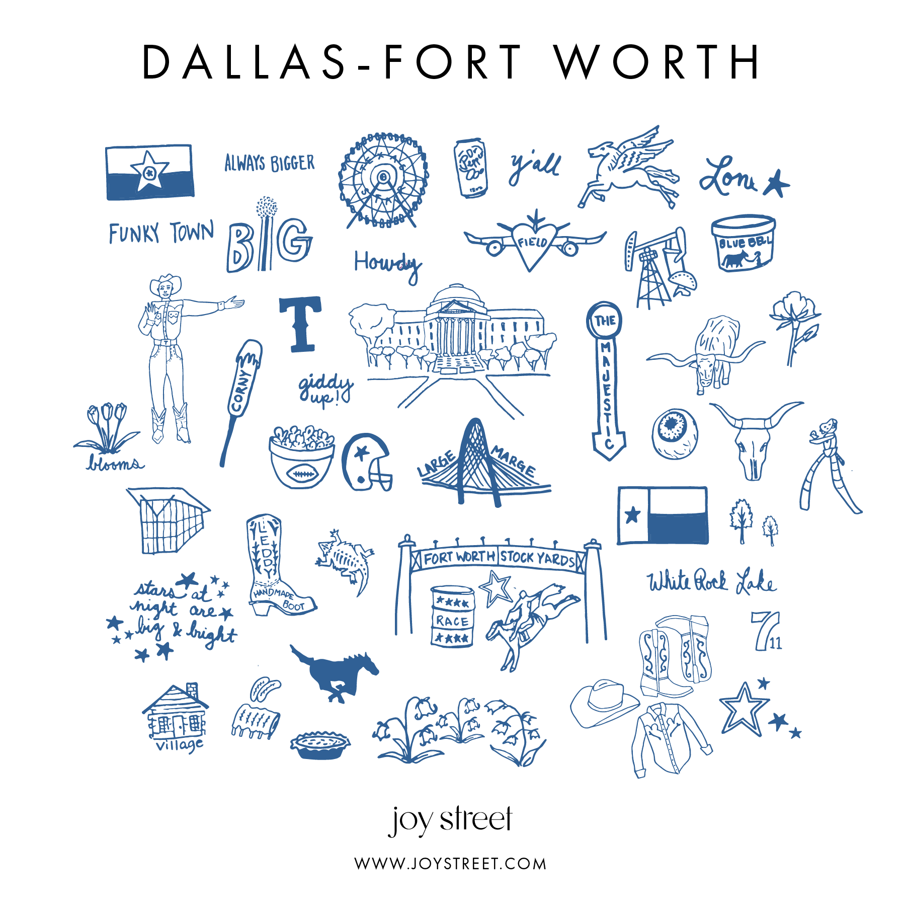 Dallas-Fort Worth Zip Baby Onesie v1