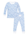 Joy Street Kids Dallas Fort_Worth Blue Two Piece Pajamas