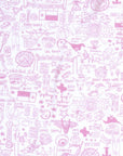 Joy Street Kids Dallas-Fort Worth print detail, pink