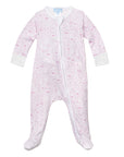 Joy Street Kids Dallas-Fort Worth Zip Onesie, Pink