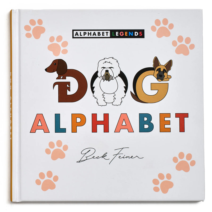 alphabet legends dog legends alphabet book front cover