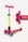 Micro Mini Foldable LED Scooter | Neon Flamingo Yellow/Pink