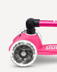 Micro Mini Foldable LED Scooter | Pink