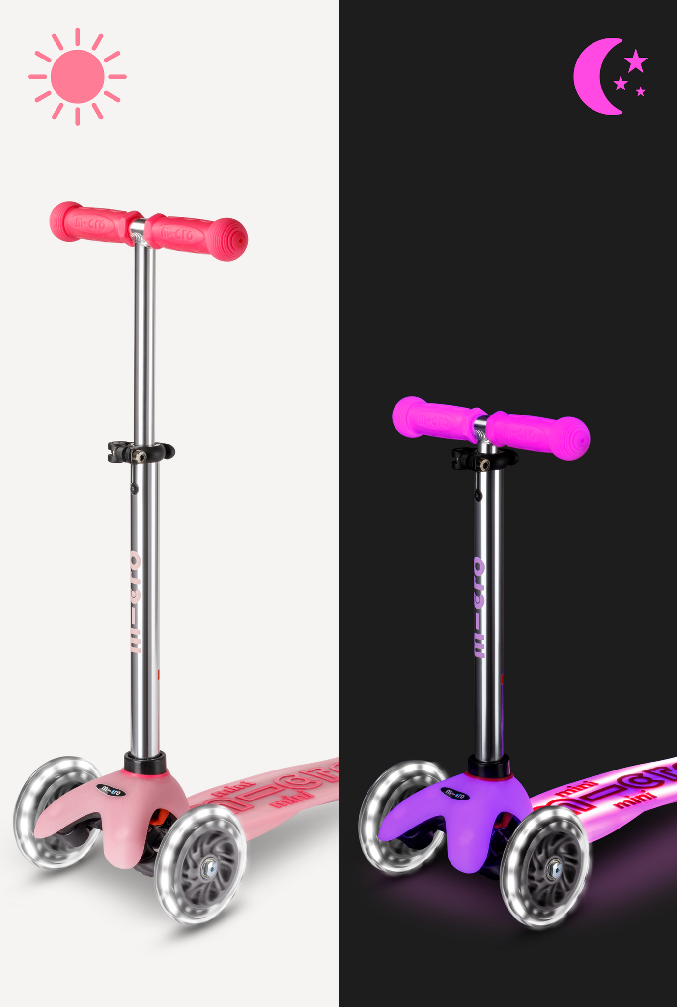 Micro Mini Glow Plus LED Scooter