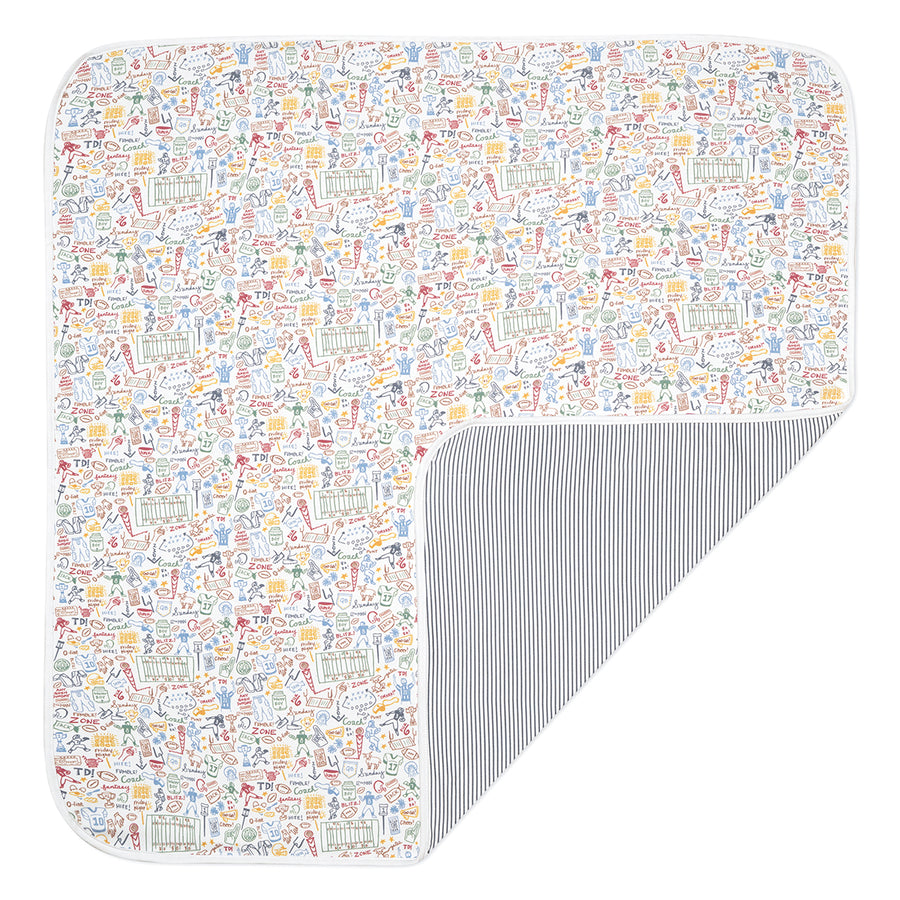 Football Baby Blanket