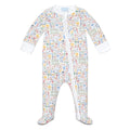 Football Zip Baby Onesie