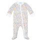 Football Zip Baby Onesie