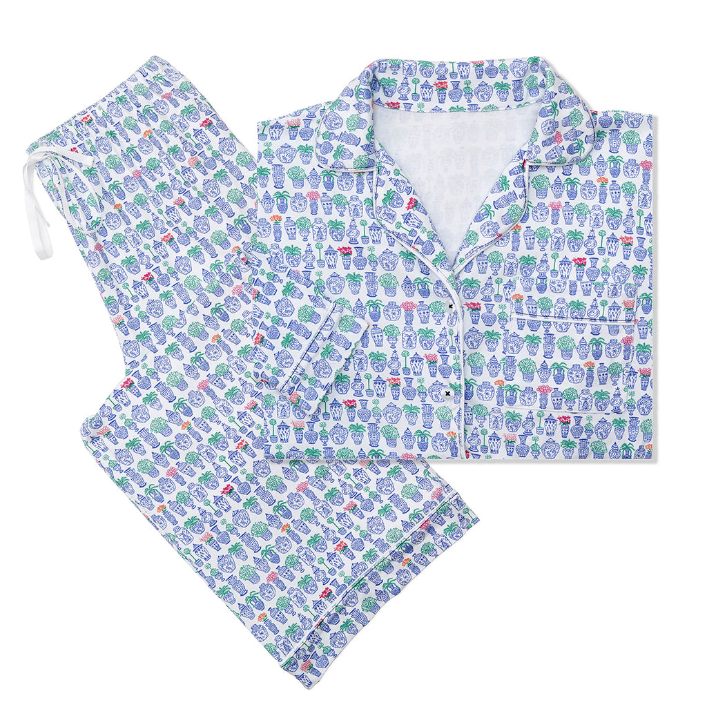Ginger Jars Women's Long Pajama Set Joy Street