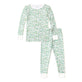 Joy Street Kids Golf Two Piece Pajamas, Green